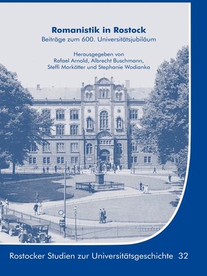 cover image of Romanistik in Rostock